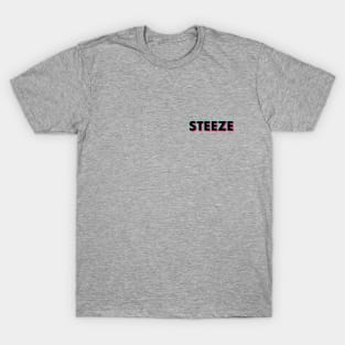 Steeze Glitch Black Small Logo T-Shirt